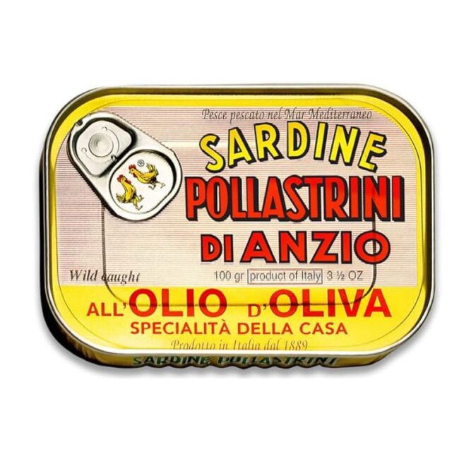italiaanse vis - pollastrini - sardienen- sardine
