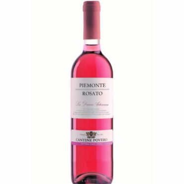 italiaanse rose wijn - la dama astesana - cantine povero - vino rosato - piemonte