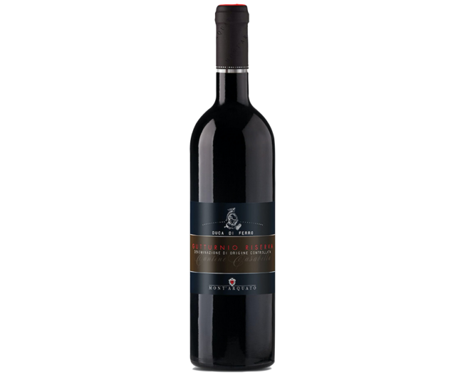 italiaanse rode wijn - gutturnio riserva - duca di ferro - cantine casabella