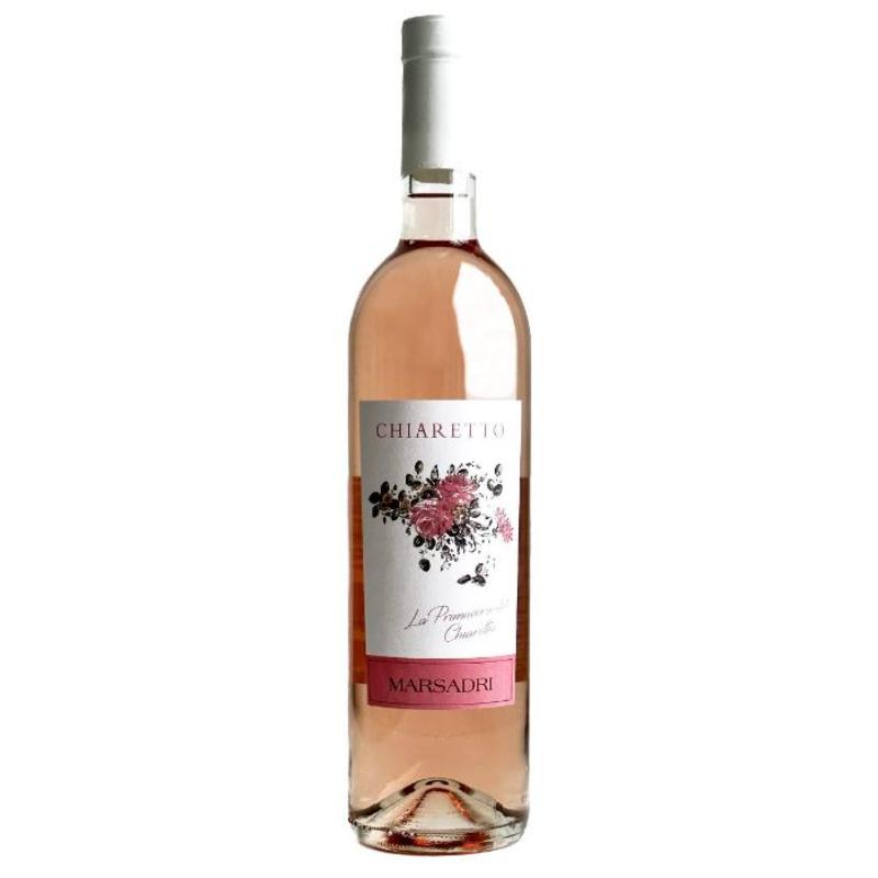 italiaanse rose wijn - marsadri - chiaretto - primavera - lago di garda