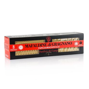 italiaanse pasta - mafaldine - pastificio dei campi - gragnano