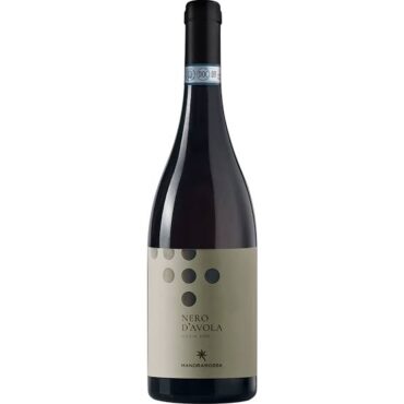italiaanse rode wijn - nero d'avola - mandrarossa - sicilie