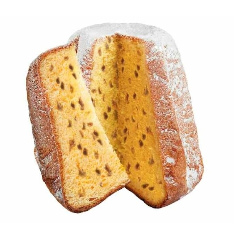 Pandoro van La Perla di Torino met stukjes pure chocolade.